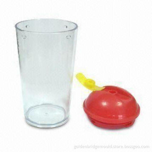 Plastic Injection Molding for Plastic Cup, with 500,000 Shots Mold Lifespan